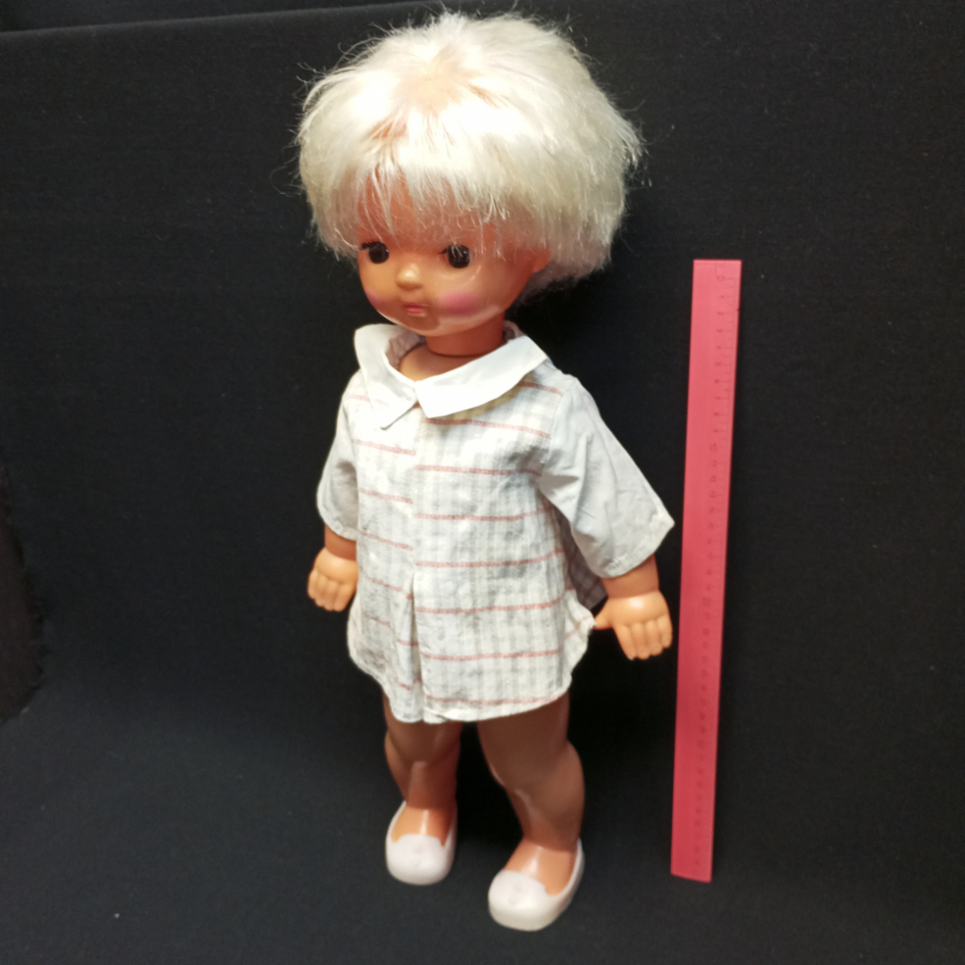 Кукла Мила СиП 55см, ранняя, двойная прошивка, родная одежда и обувь . Картинка 2